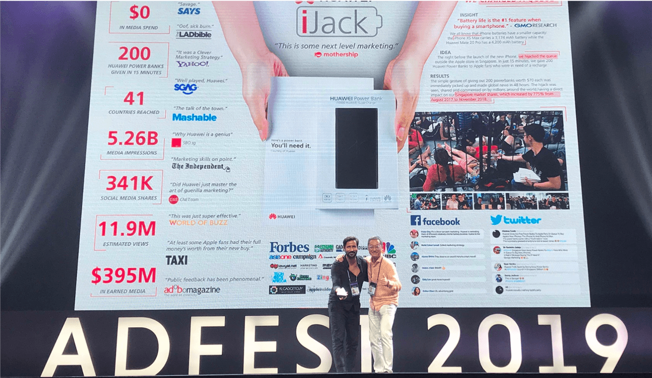 dentsu X Singapore win Silver in Best Use of Guerrilla Marketing at AdFest 2019 cover image