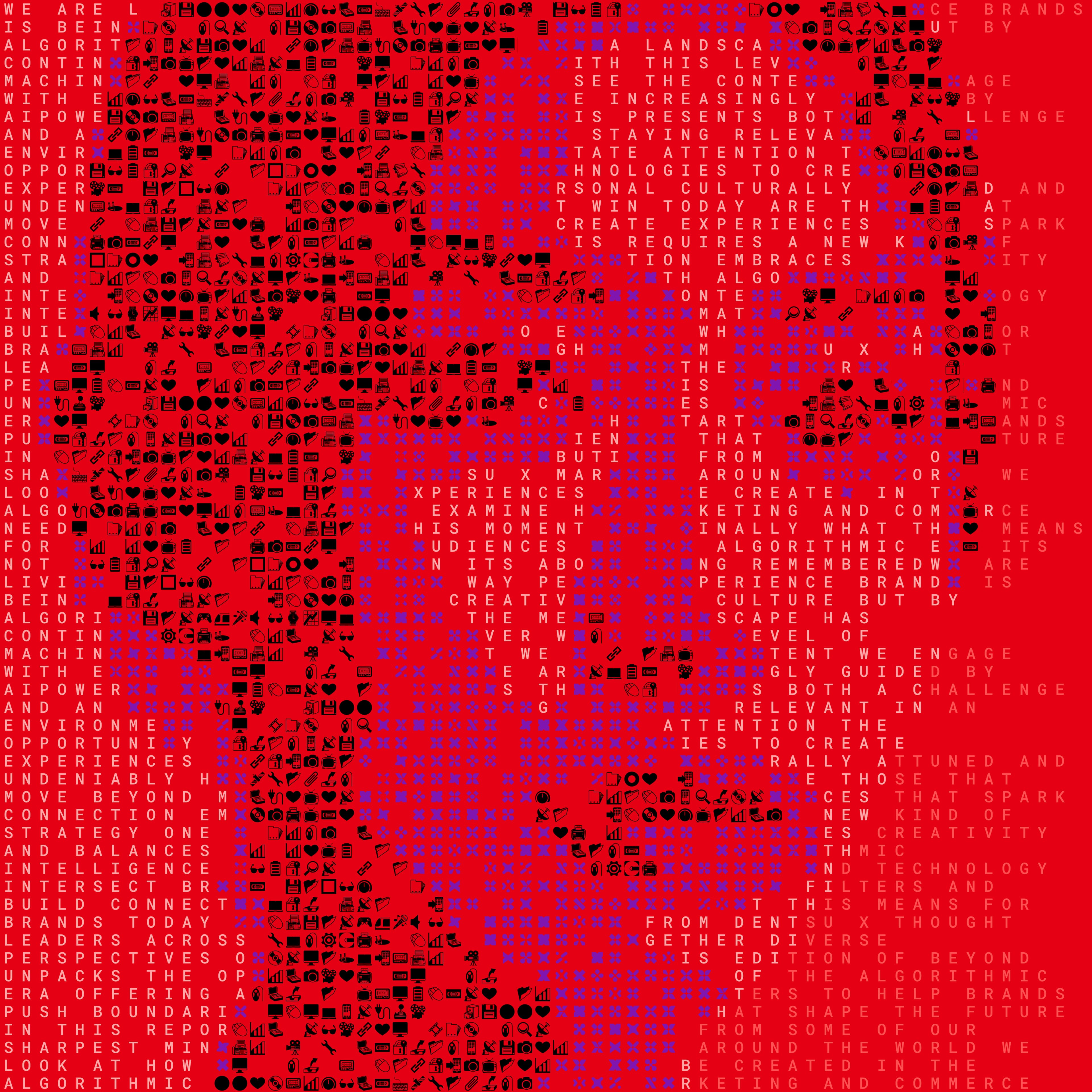 image of beyond 2025 winning in the algorithmic era thought leadership report dentsu x