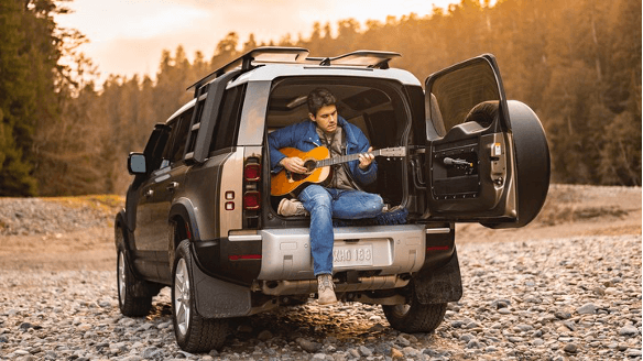 John Mayer goes out in Land Rover campaign cover image