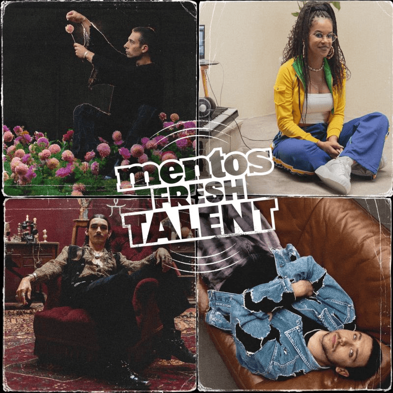 Mentos Fresh Talent emerging artists campaign