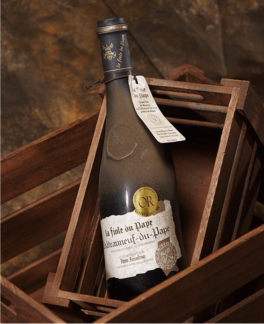 Premium French wine La Fiole du Pape
